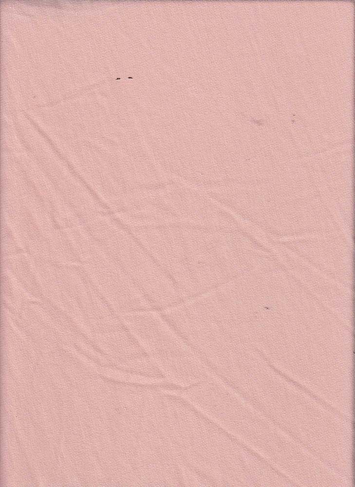 PR-1839 / PEACH / 87% Poly 10% Rayon 3% Spn French Terry