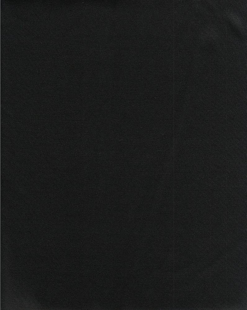 SP-2608 / BLACK / 88% Poly 12% Spn Knit Satin