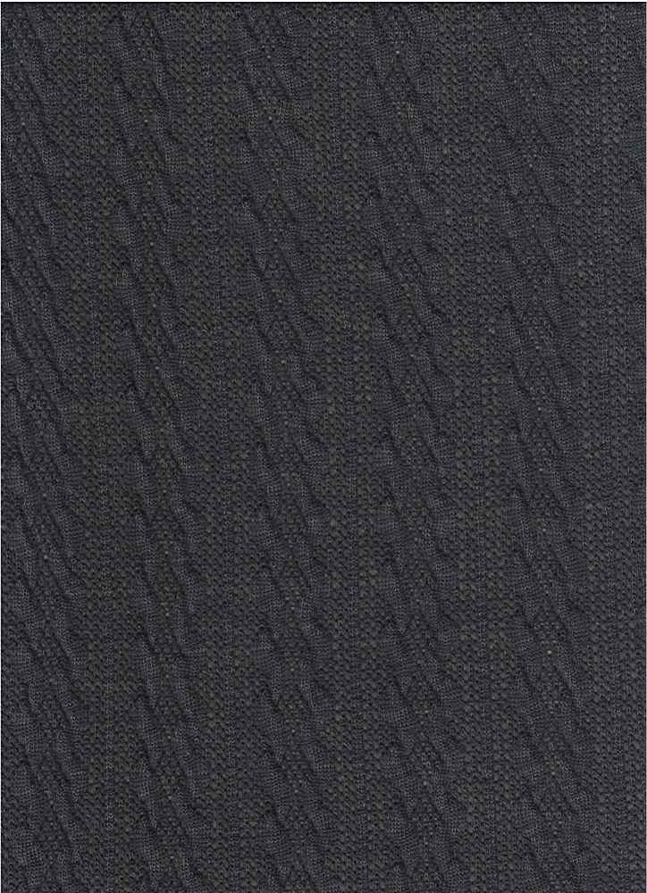 SP-2620 / CHARCOAL / 99% Poly 1% Spandex Twist Sweater