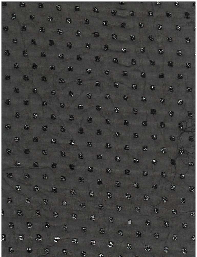 HMC-338 / BLACK/SILVER / 100% Poly Jaquard Foil Print